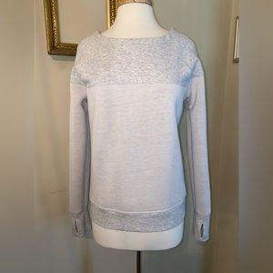 athleta | size small | gray sweatshirt